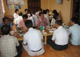 2012년 운영위원 담당계장 점심 식사