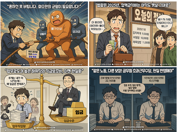 공무원 4컷